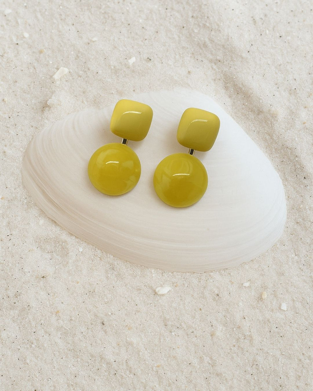 MELANIA YELLOW EARRINGS