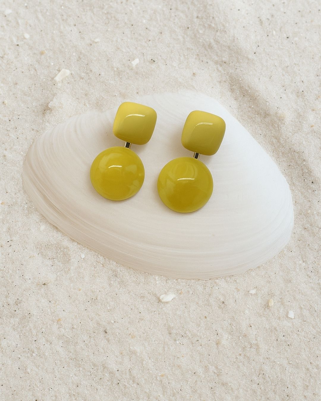 MELANIA YELLOW EARRINGS