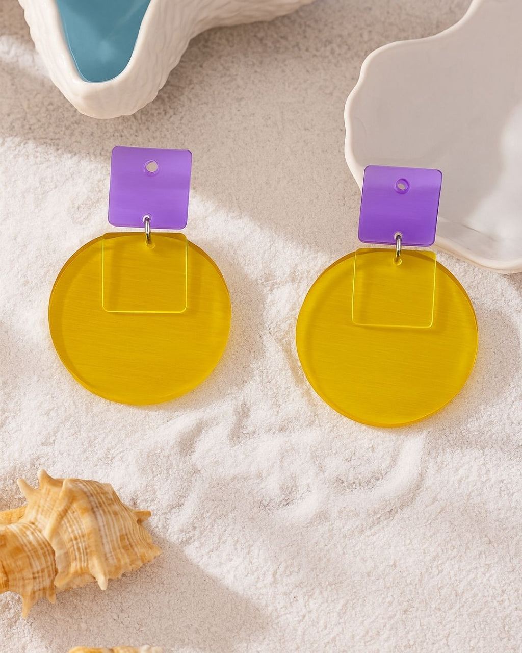 YIANNA YELLOW EARRINGS