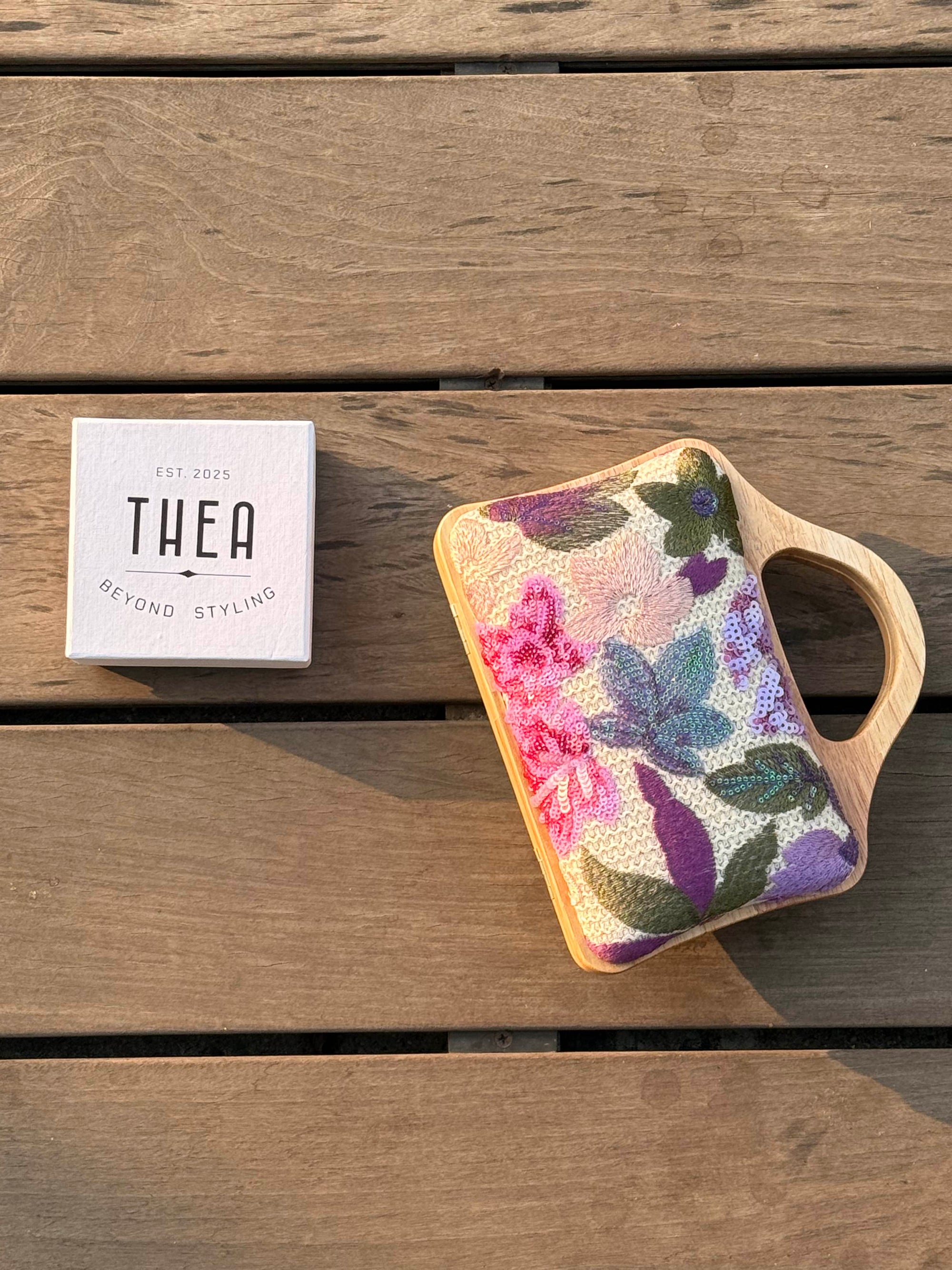 LILAC MEADOW HANDHELD BAG