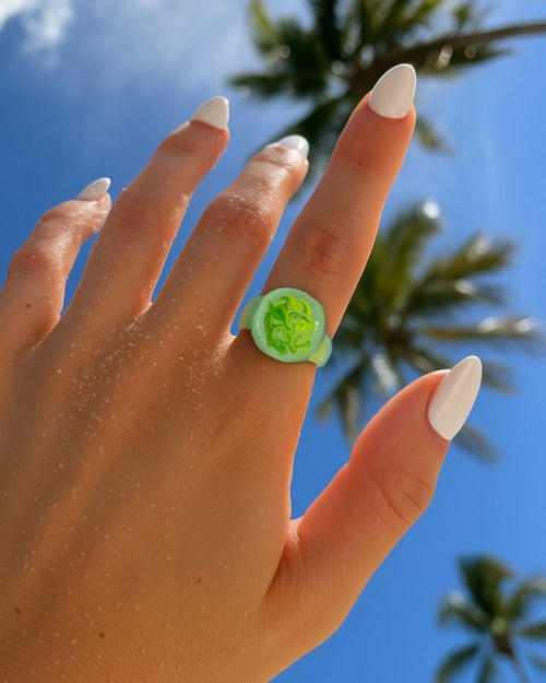 ANNIS GREEN RING