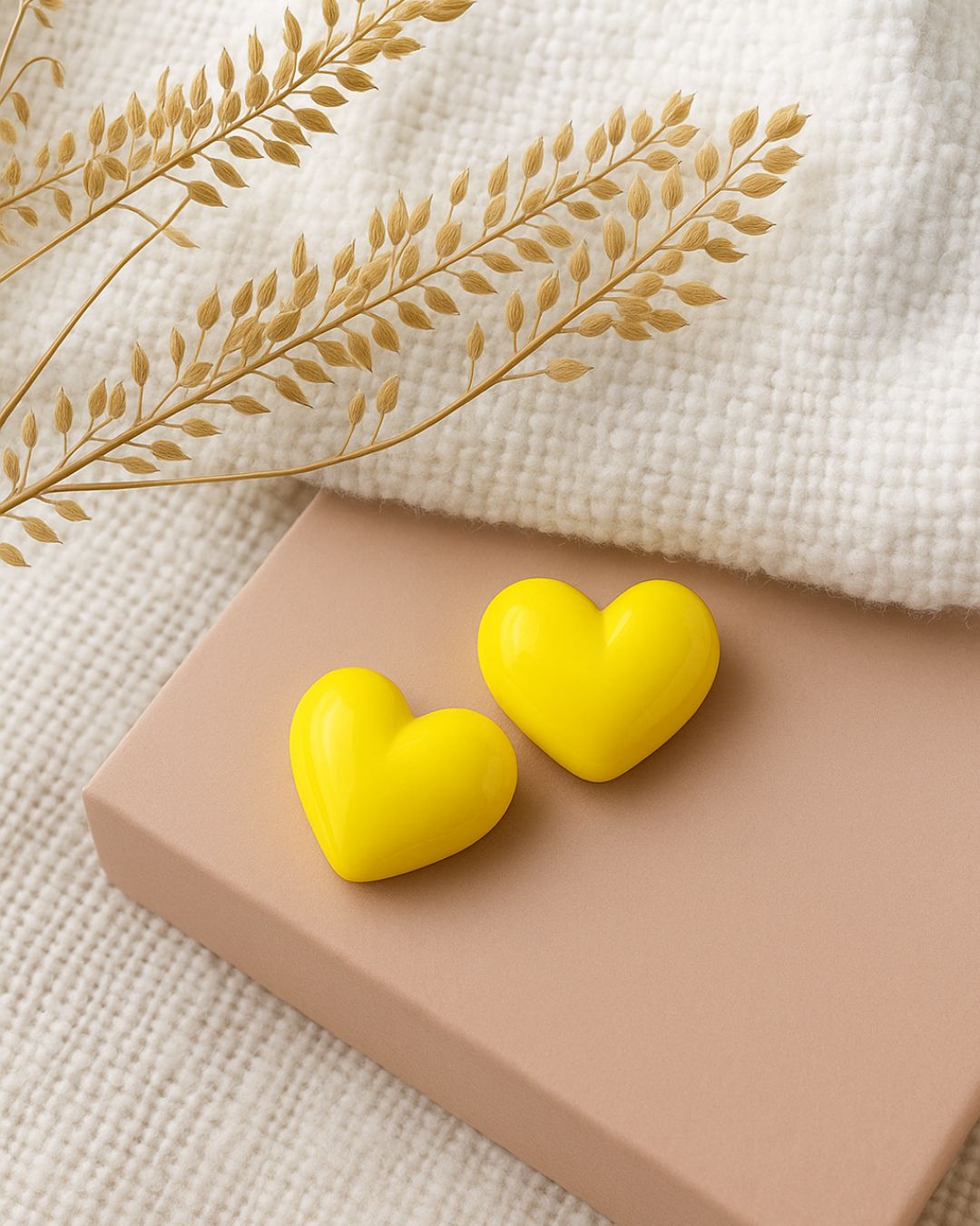 YELLOW CORA EARRINGS