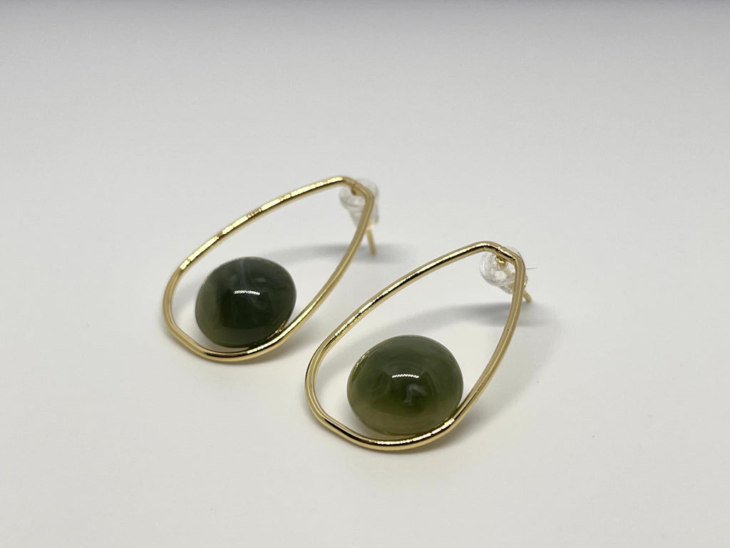 HILDA GREEN EARRINGS