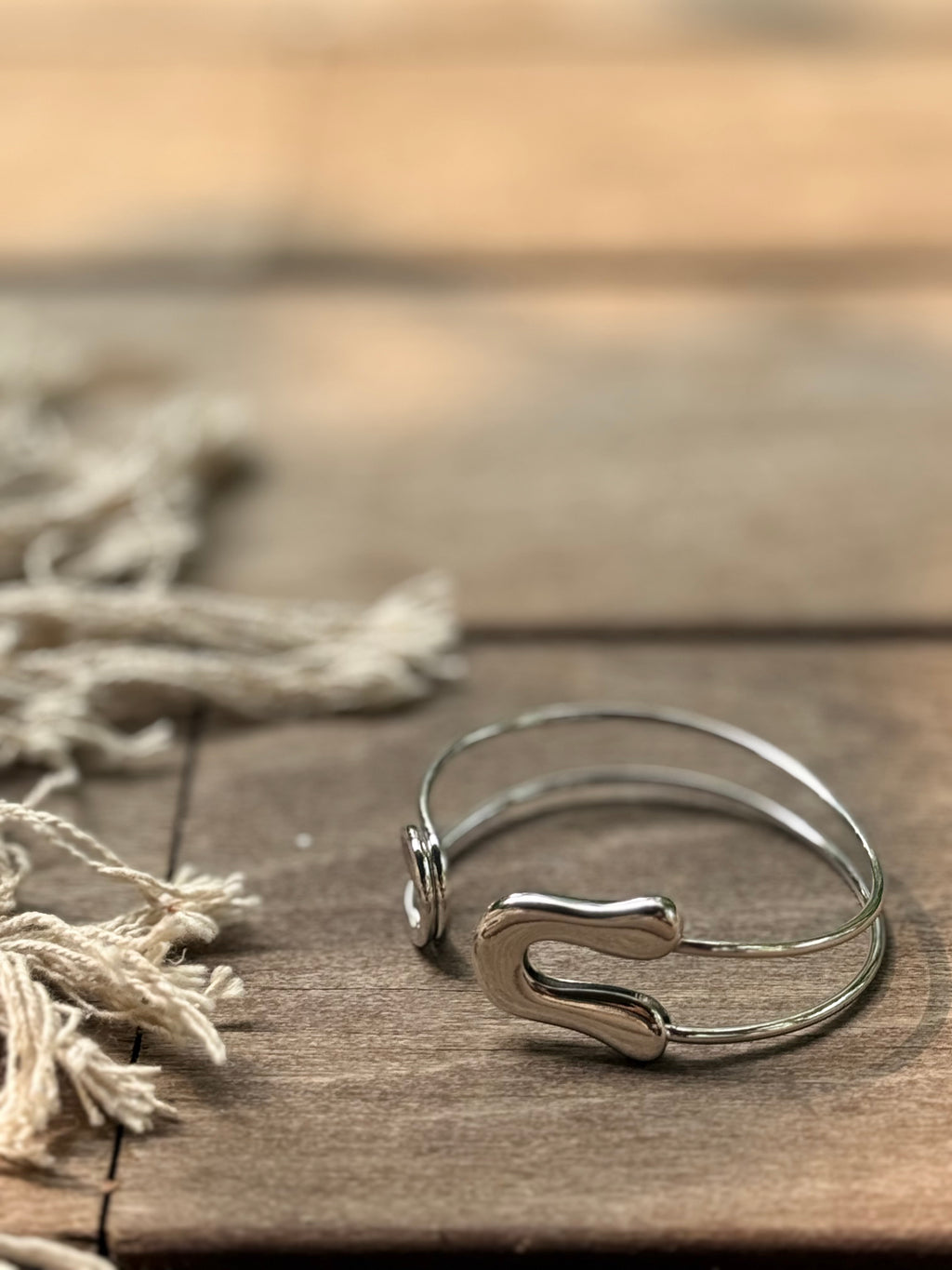PIN CUFF   SILVER