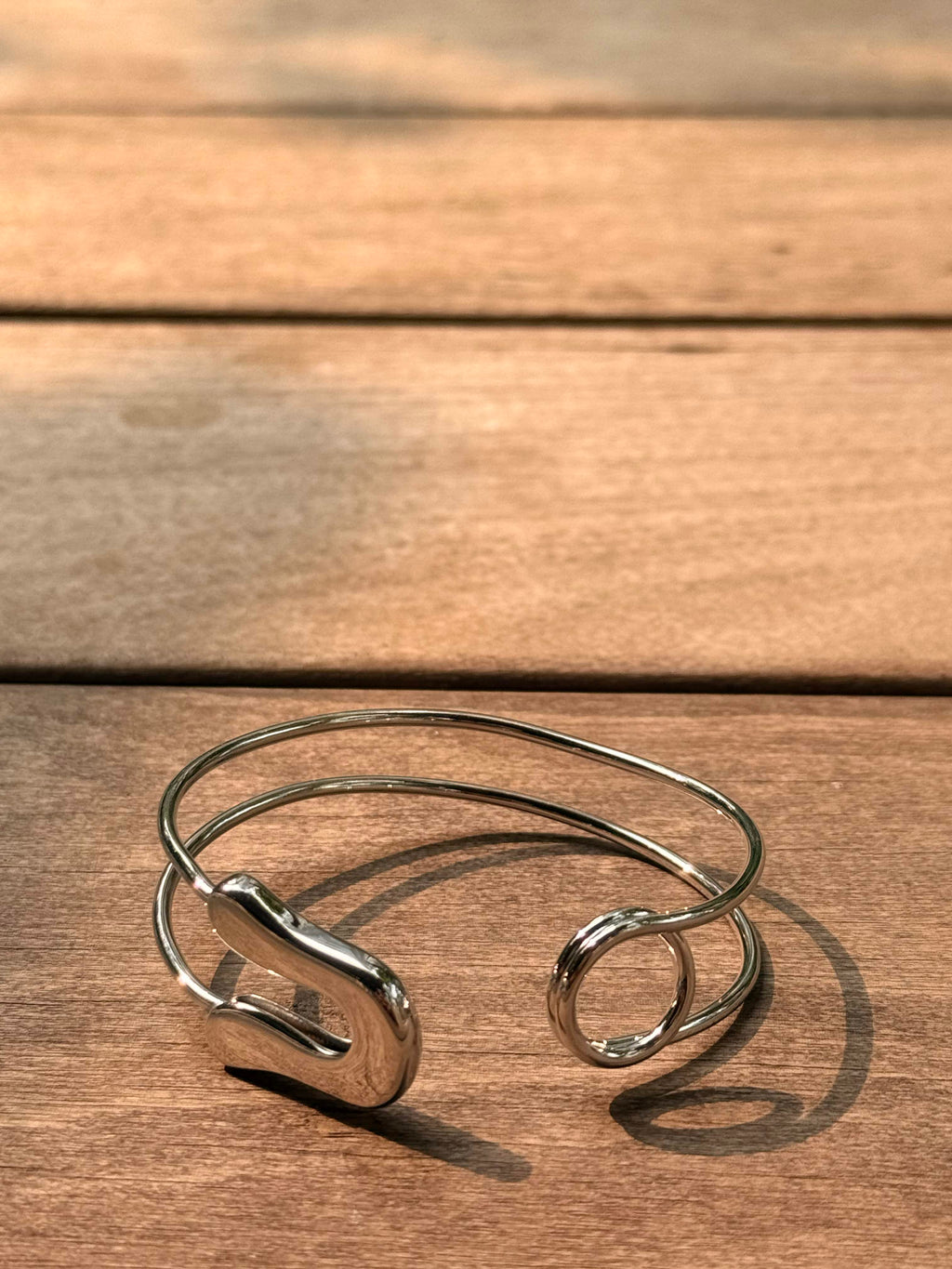 PIN CUFF   SILVER