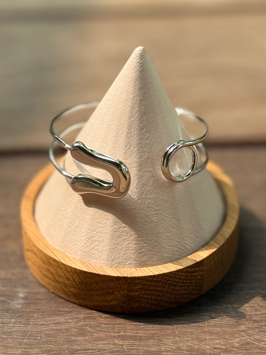 PIN CUFF   SILVER
