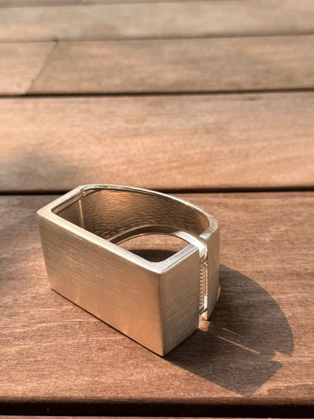 SOLIS SCULPTED SILVER CUFF
