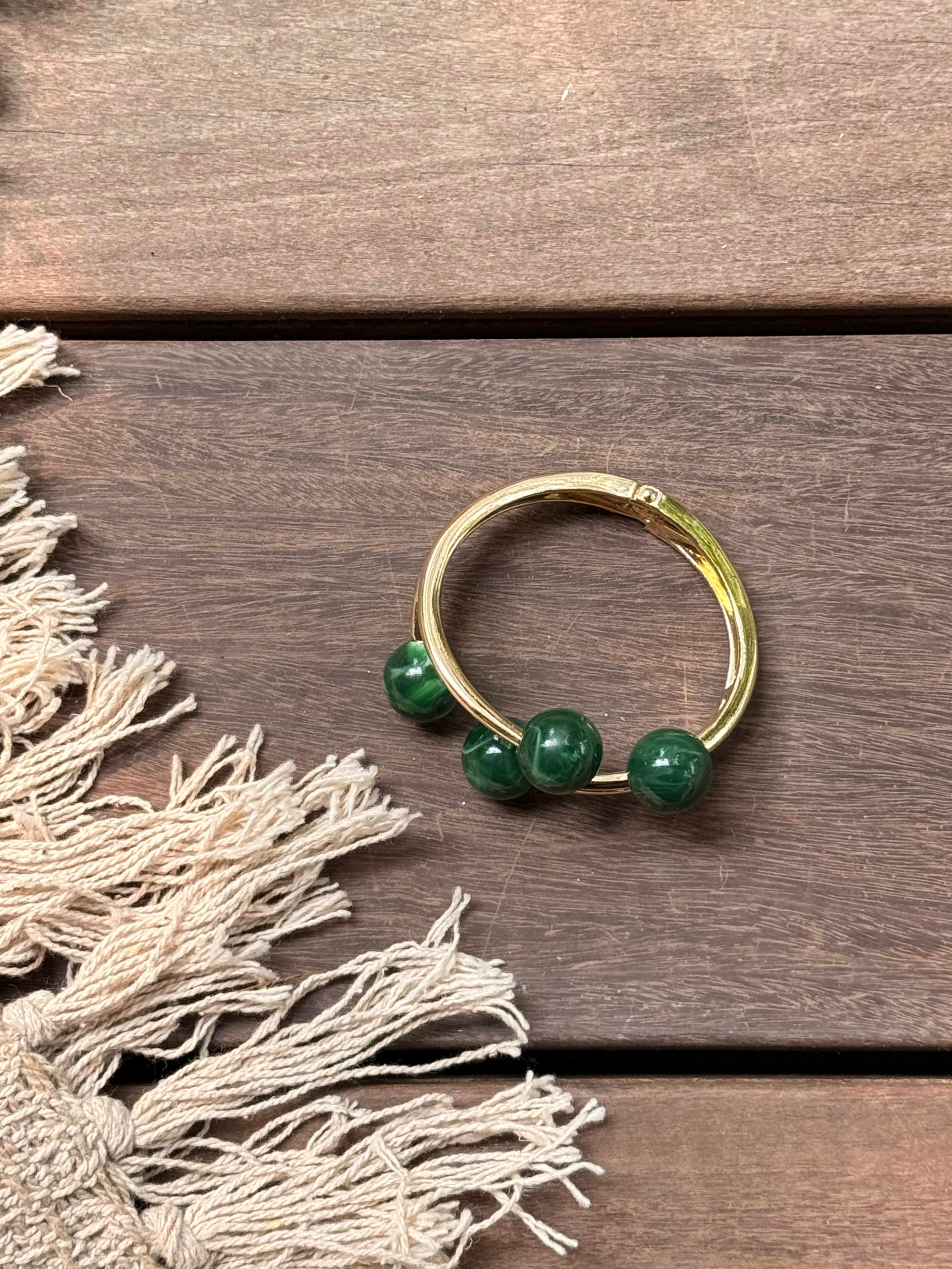 EMERALD ORBIT OPEN CUFF