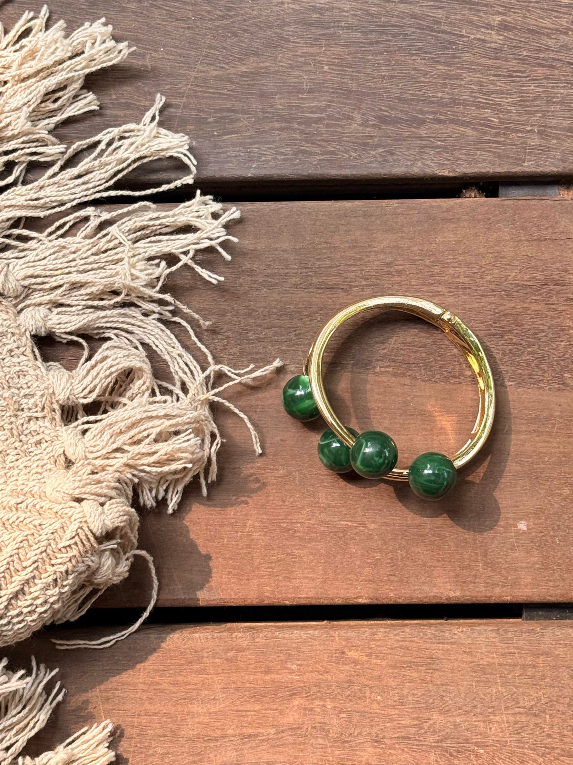 EMERALD ORBIT OPEN CUFF