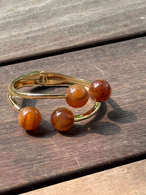 AMBER ORBIT OPEN CUFF