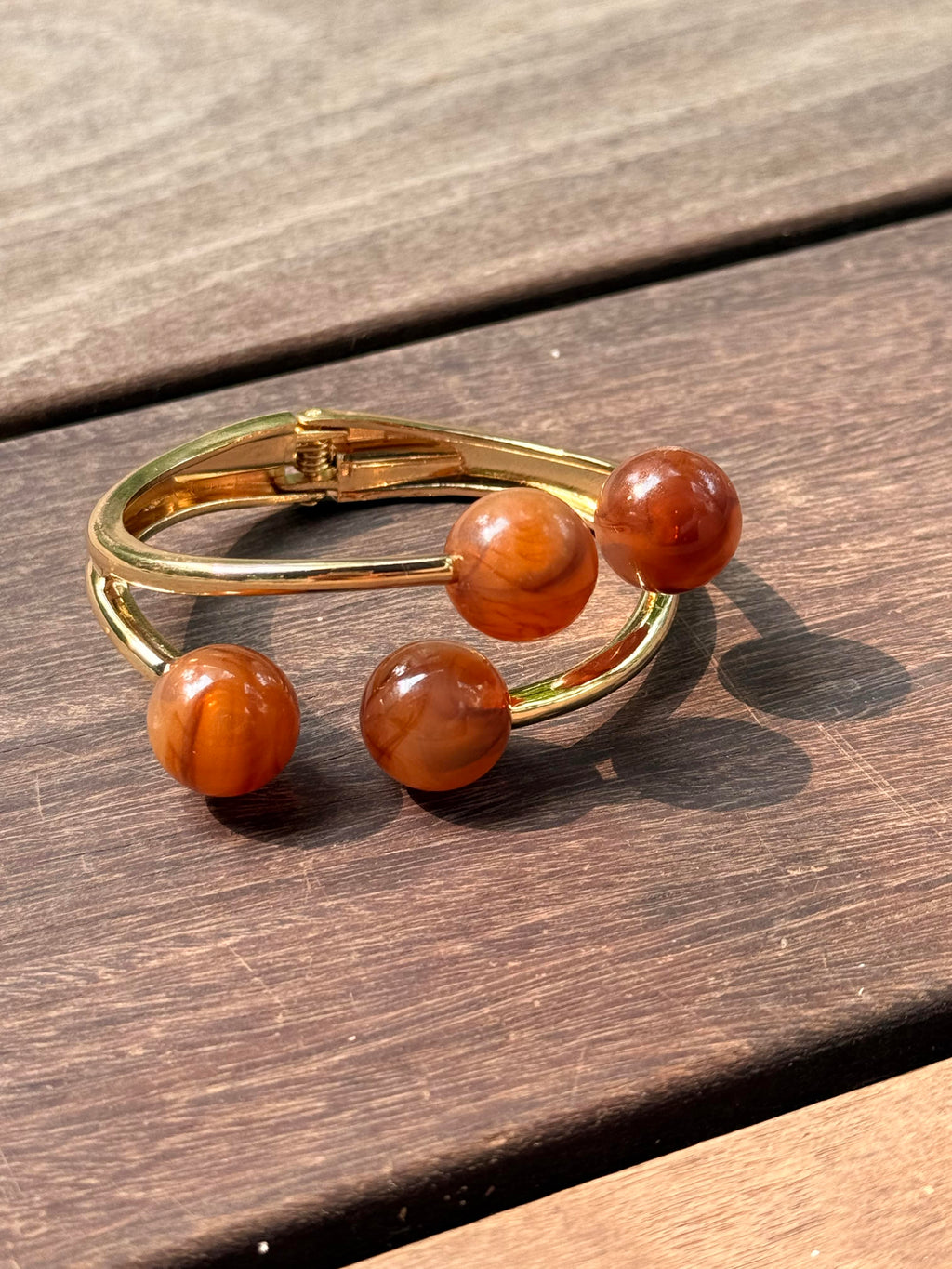 AMBER ORBIT OPEN CUFF