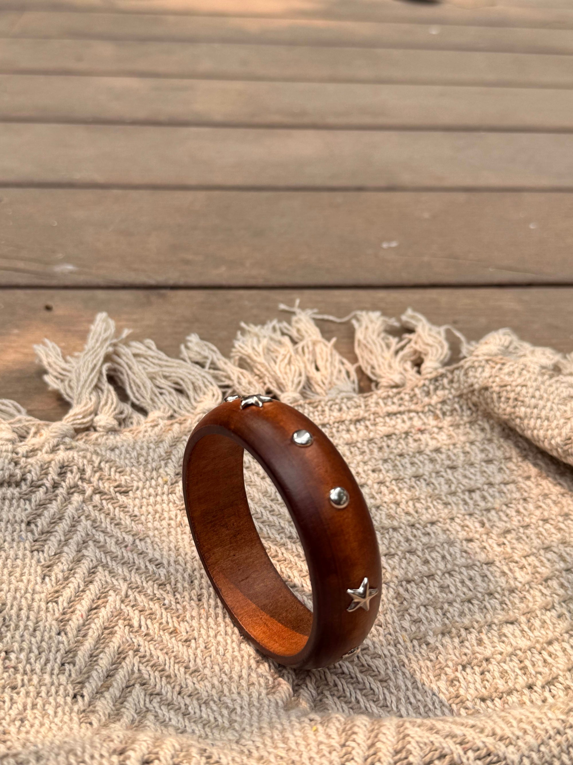 CELESTIAL AMBER STAR CUFF