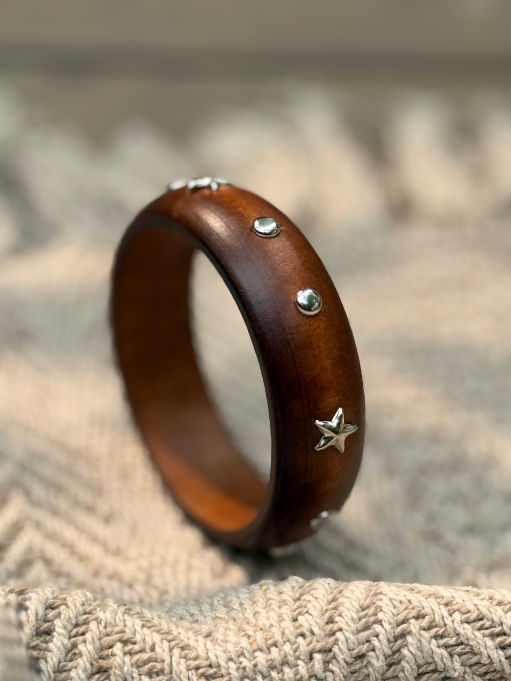 CELESTIAL AMBER STAR CUFF
