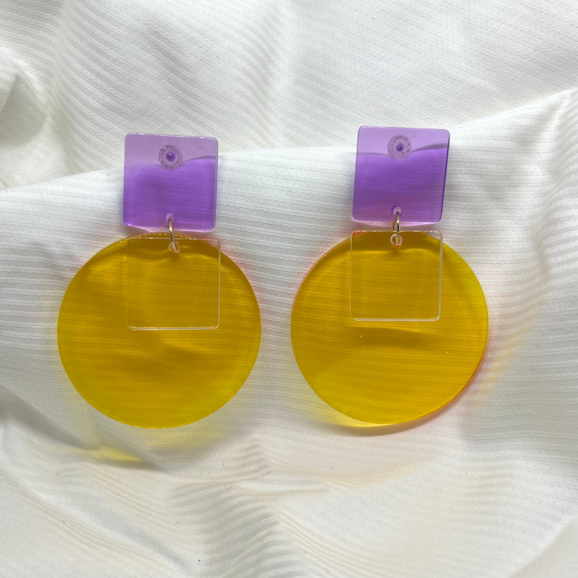 YIANNA YELLOW EARRINGS