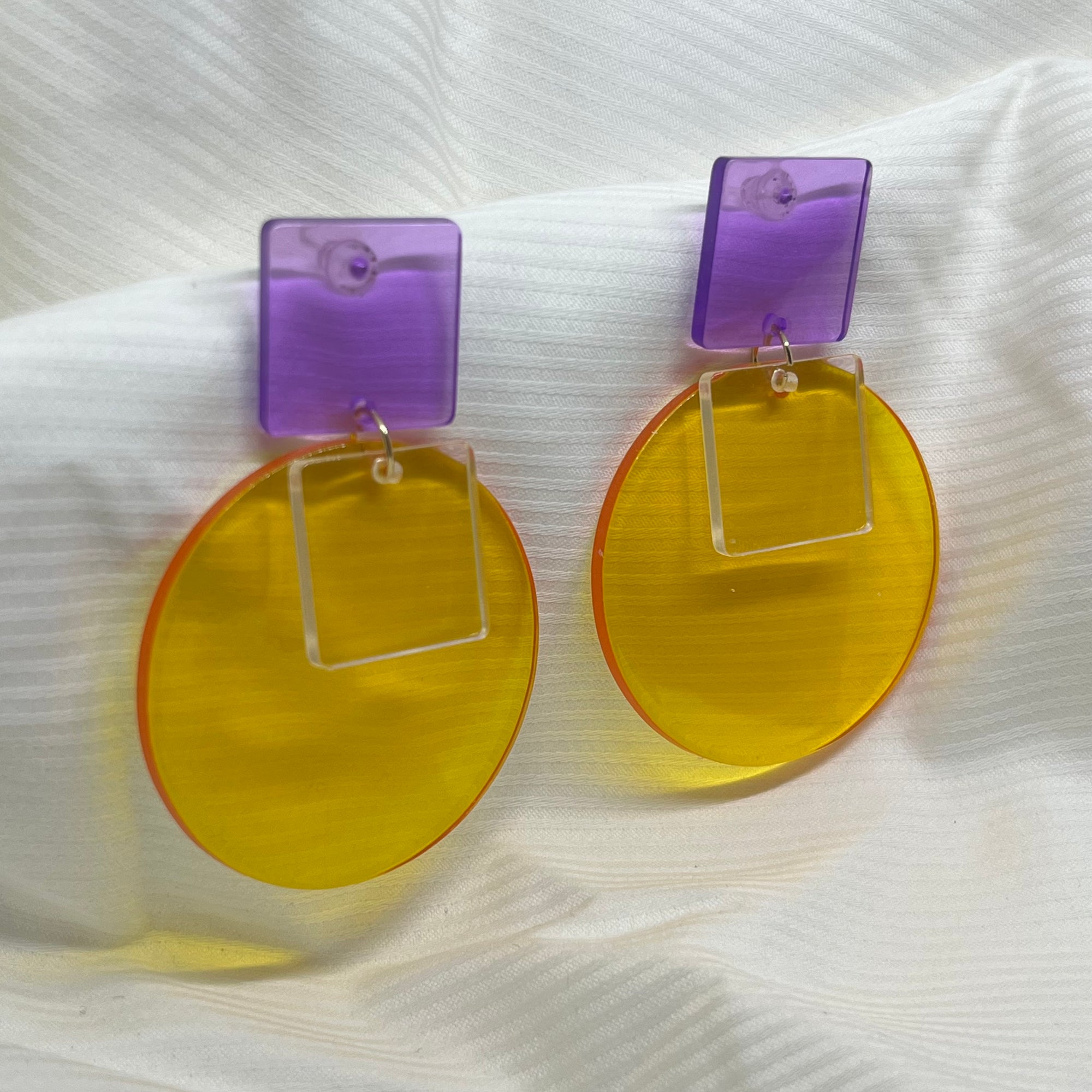 YIANNA YELLOW EARRINGS