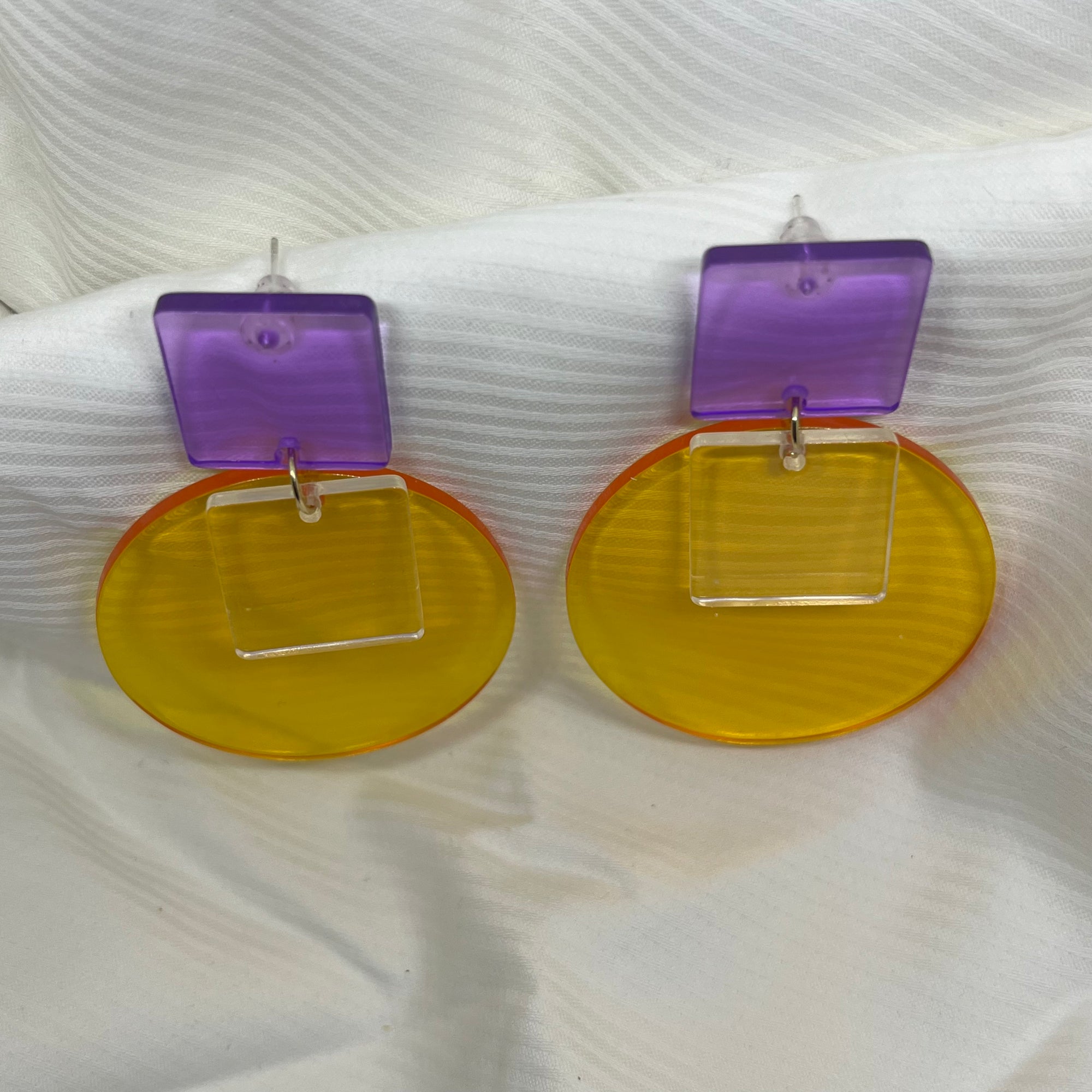 YIANNA YELLOW EARRINGS