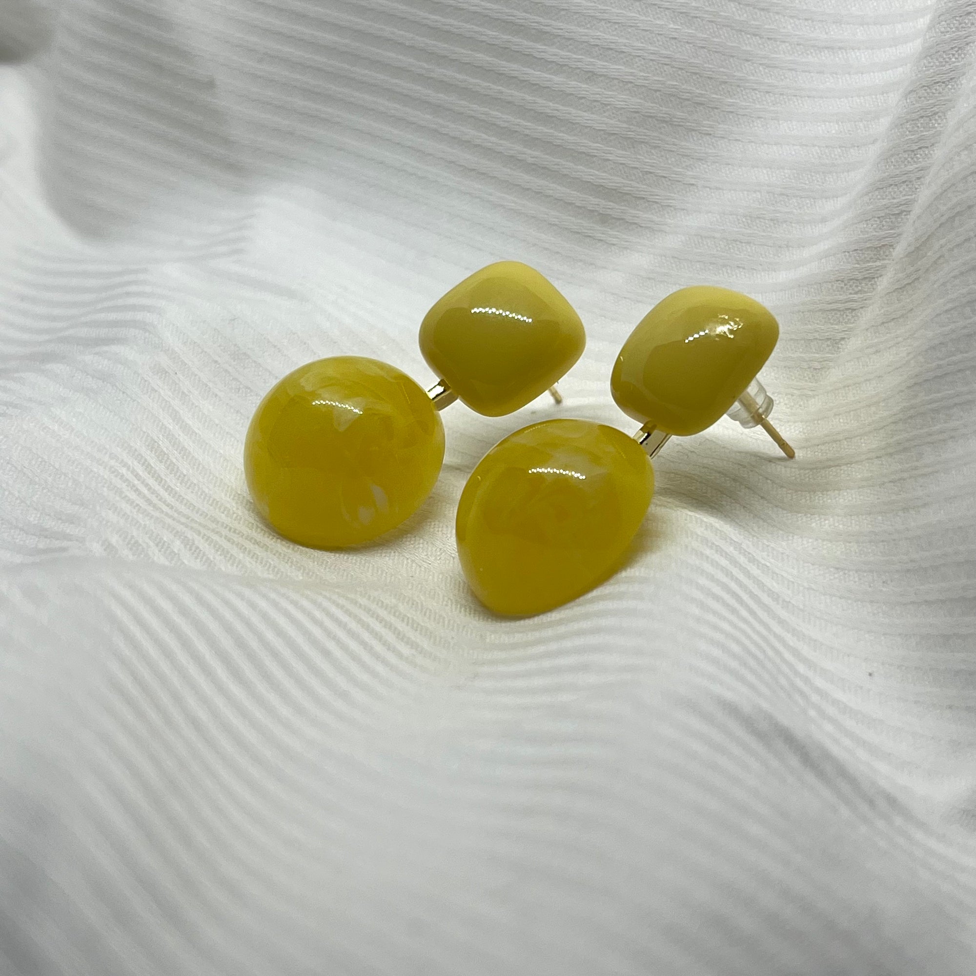 MELANIA YELLOW EARRINGS