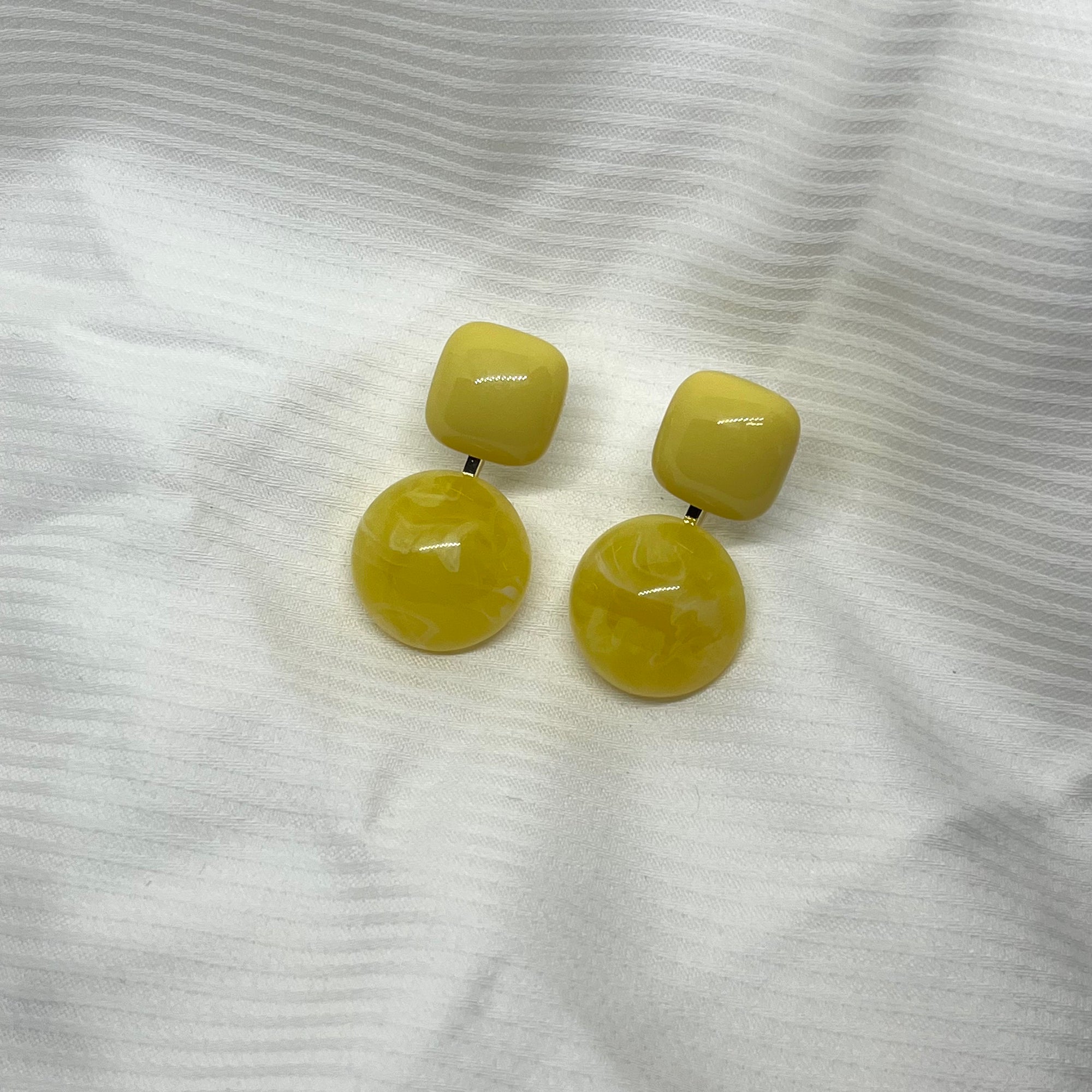MELANIA YELLOW EARRINGS