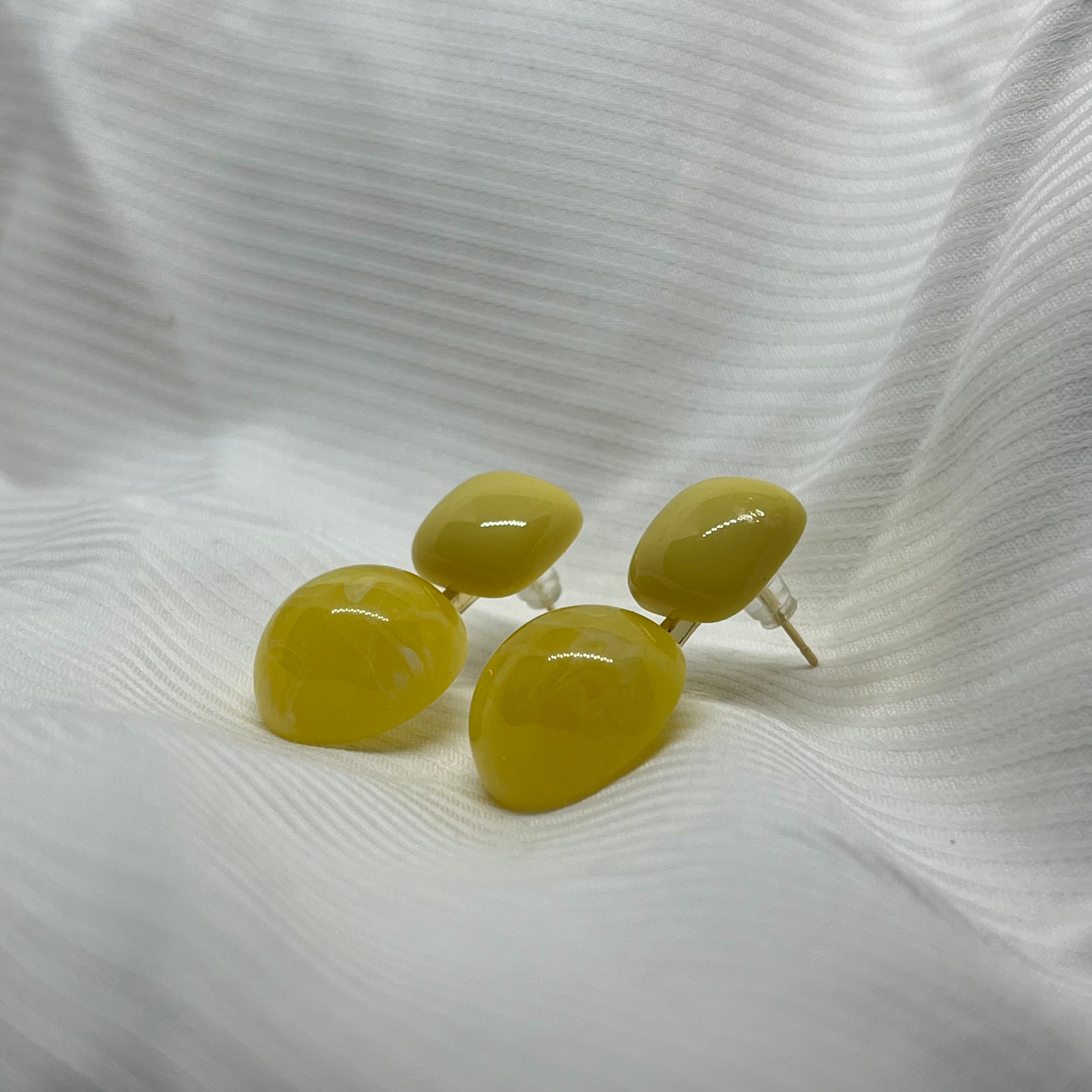 MELANIA YELLOW EARRINGS