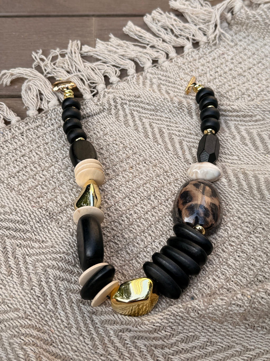 Midnight Safari Statement Necklace