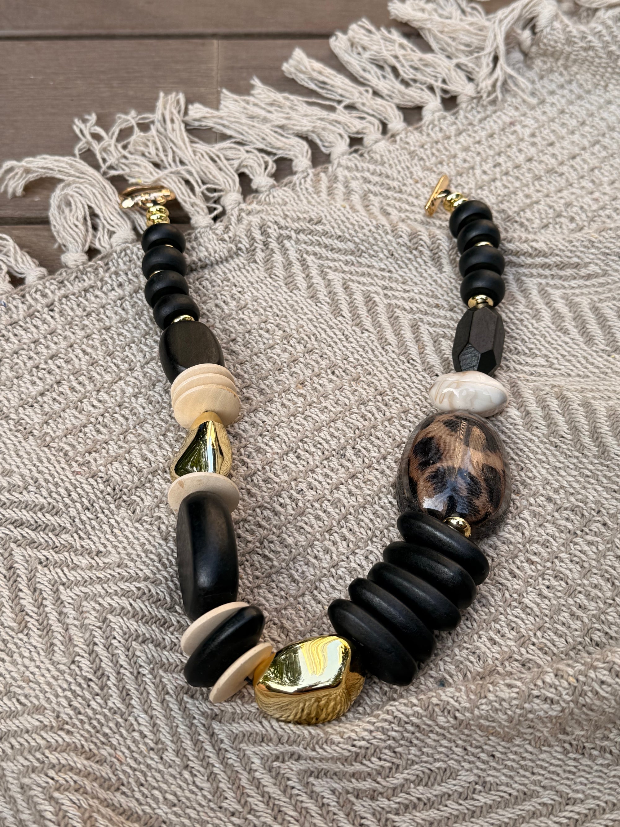 Midnight Safari Statement Necklace