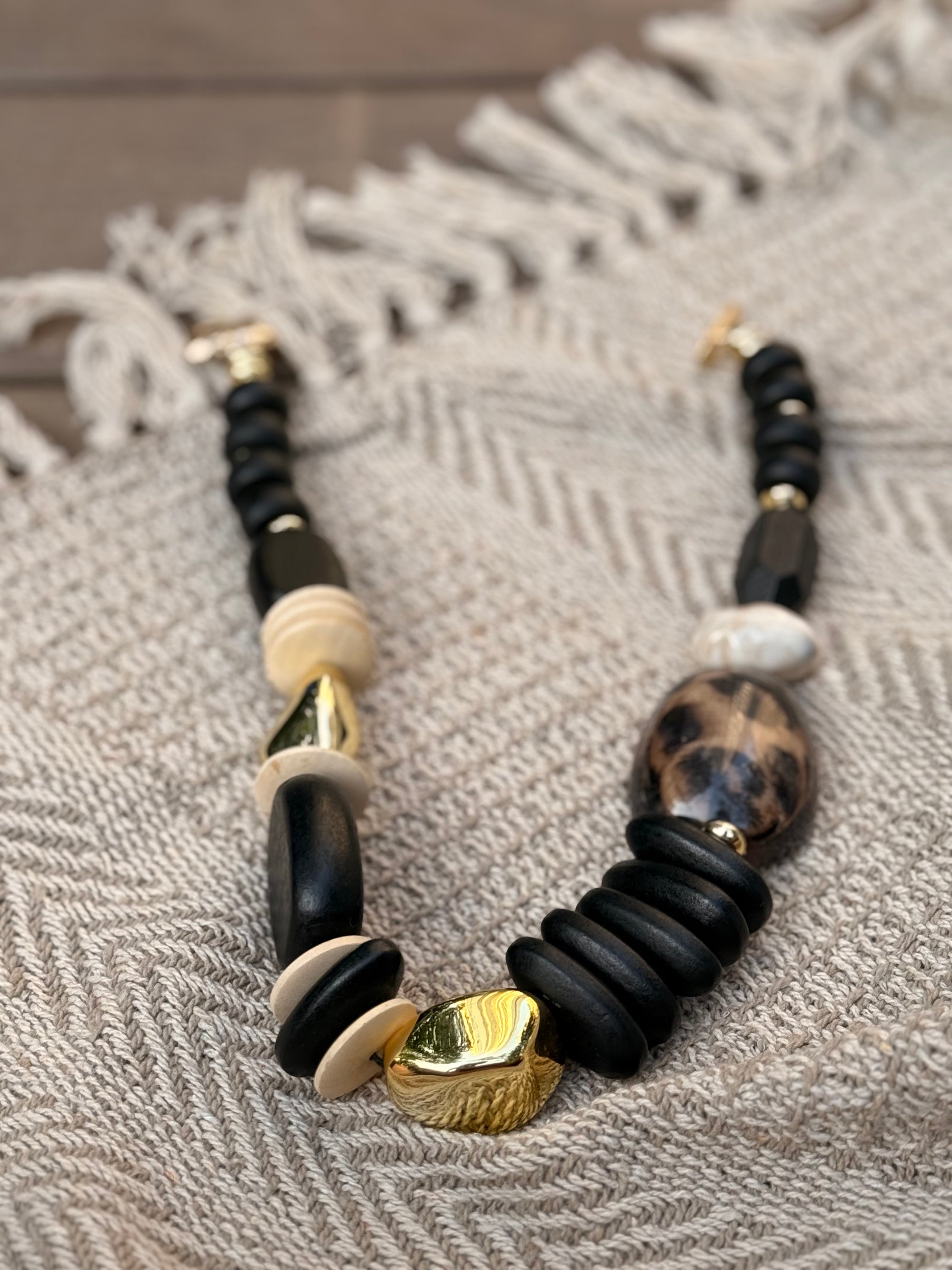 Midnight Safari Statement Necklace
