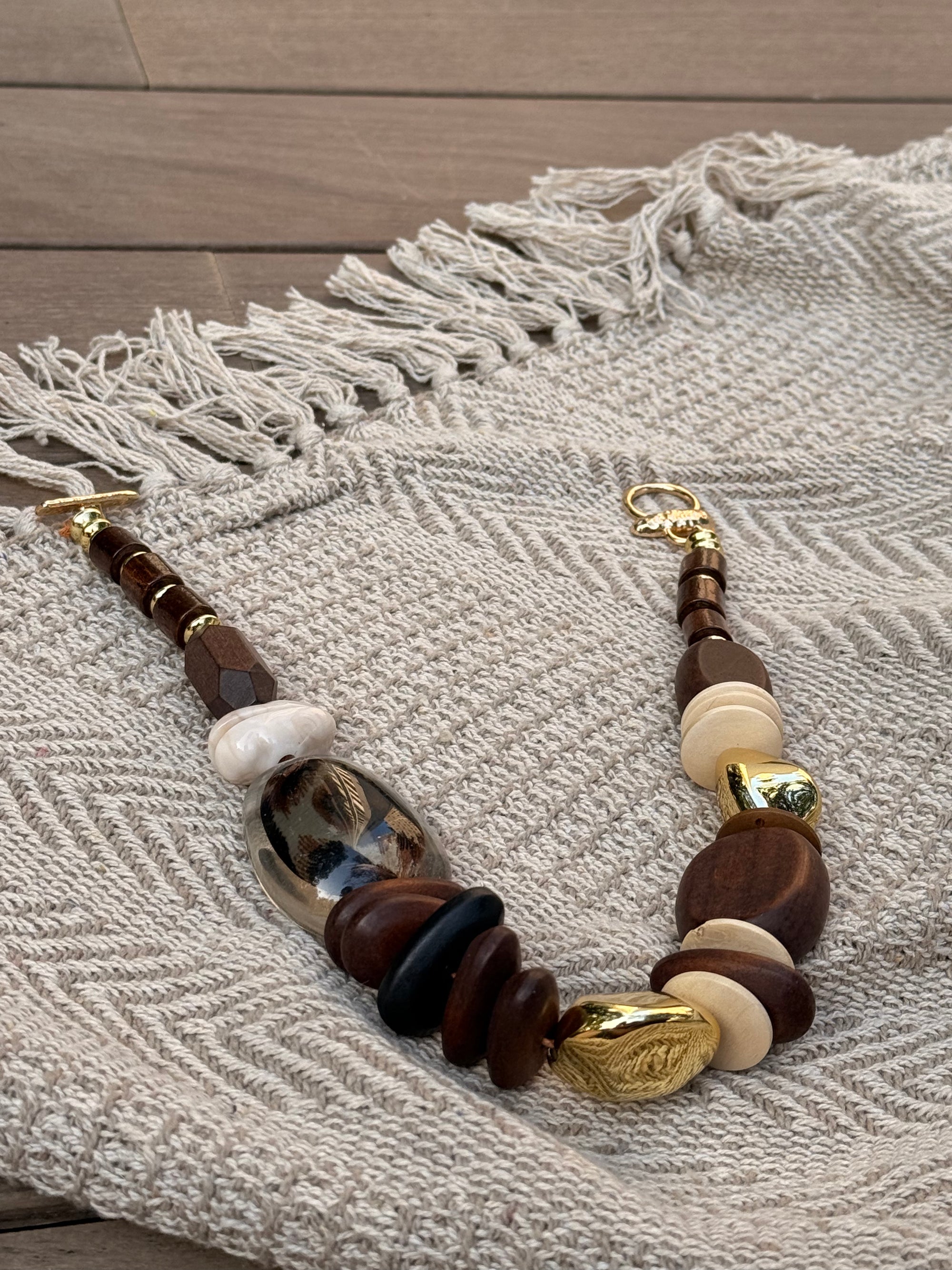 Desert Ember Statement Necklace