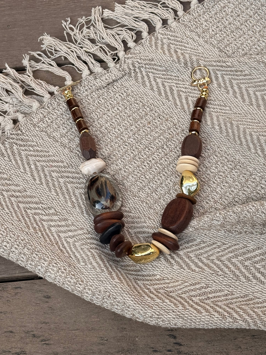 Desert Ember Statement Necklace
