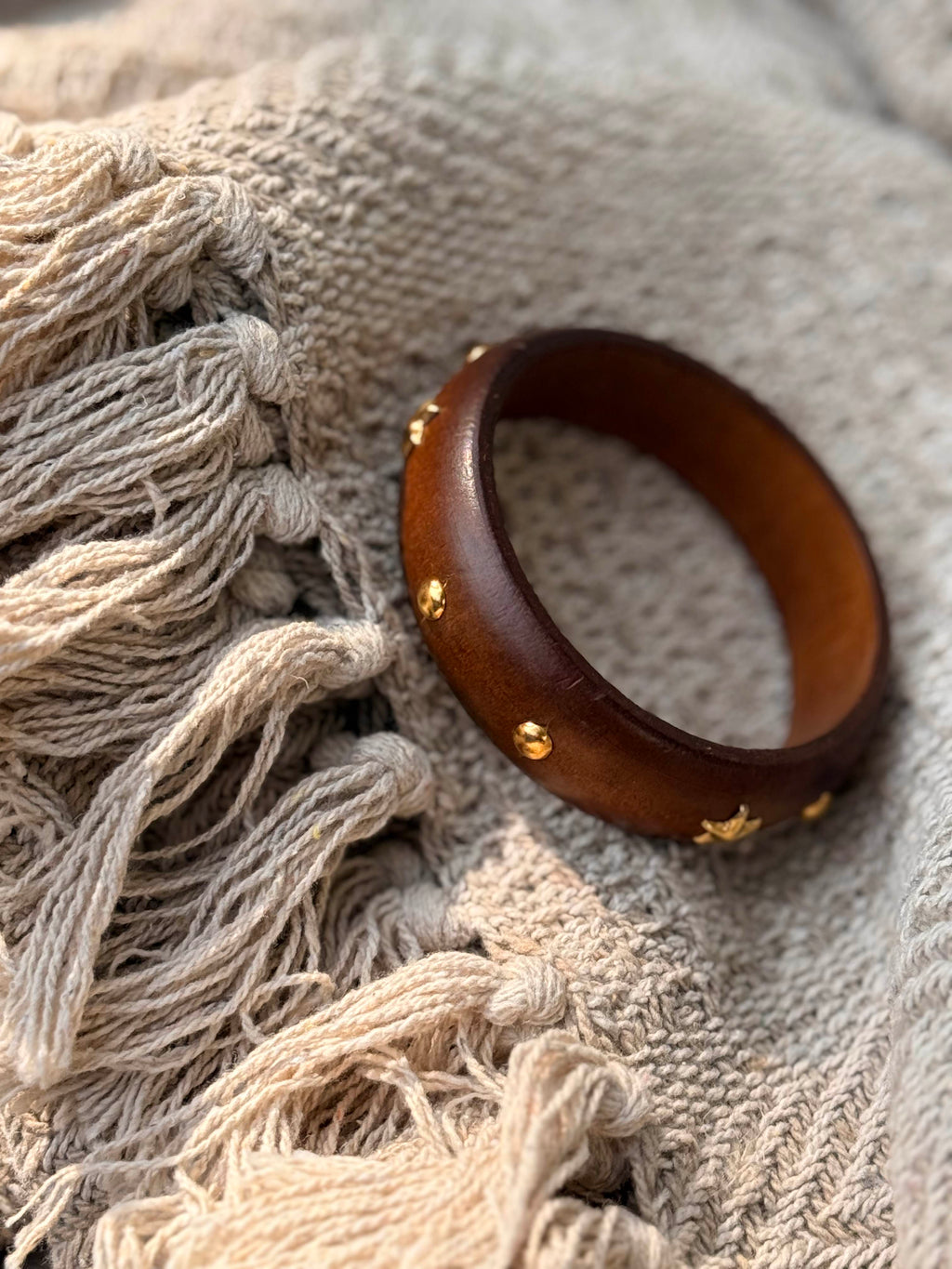 CELESTIAL AMBER STAR CUFF