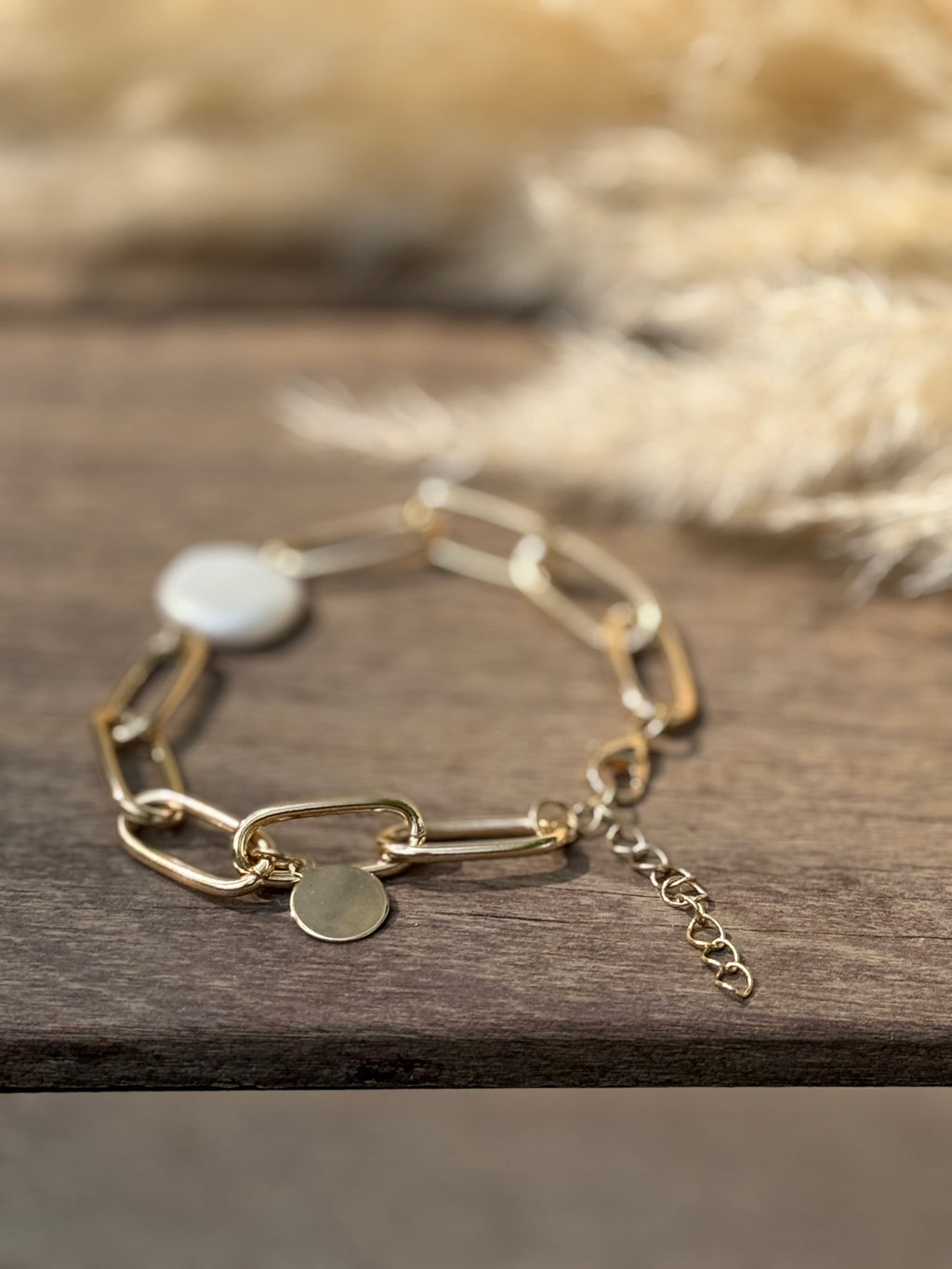 PEARL LINK ELEGANCE BRACELET