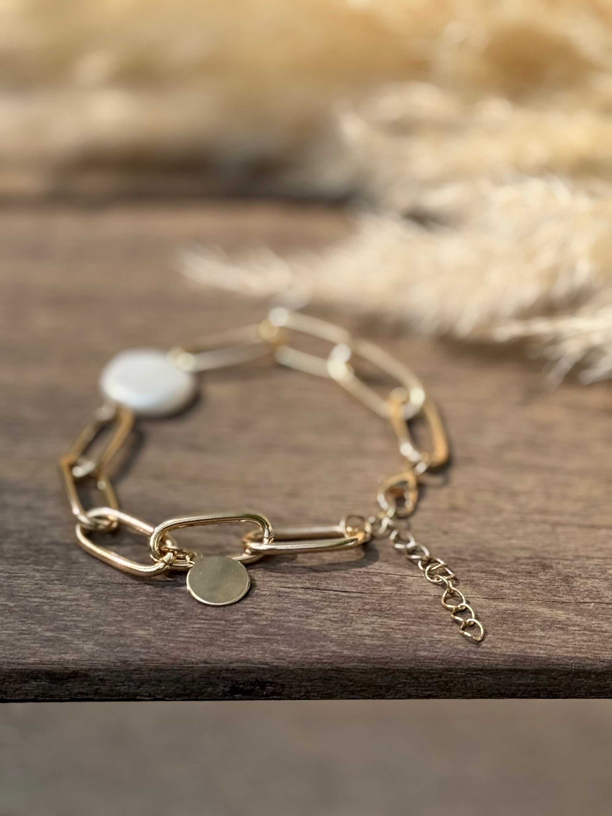 PEARL LINK ELEGANCE BRACELET