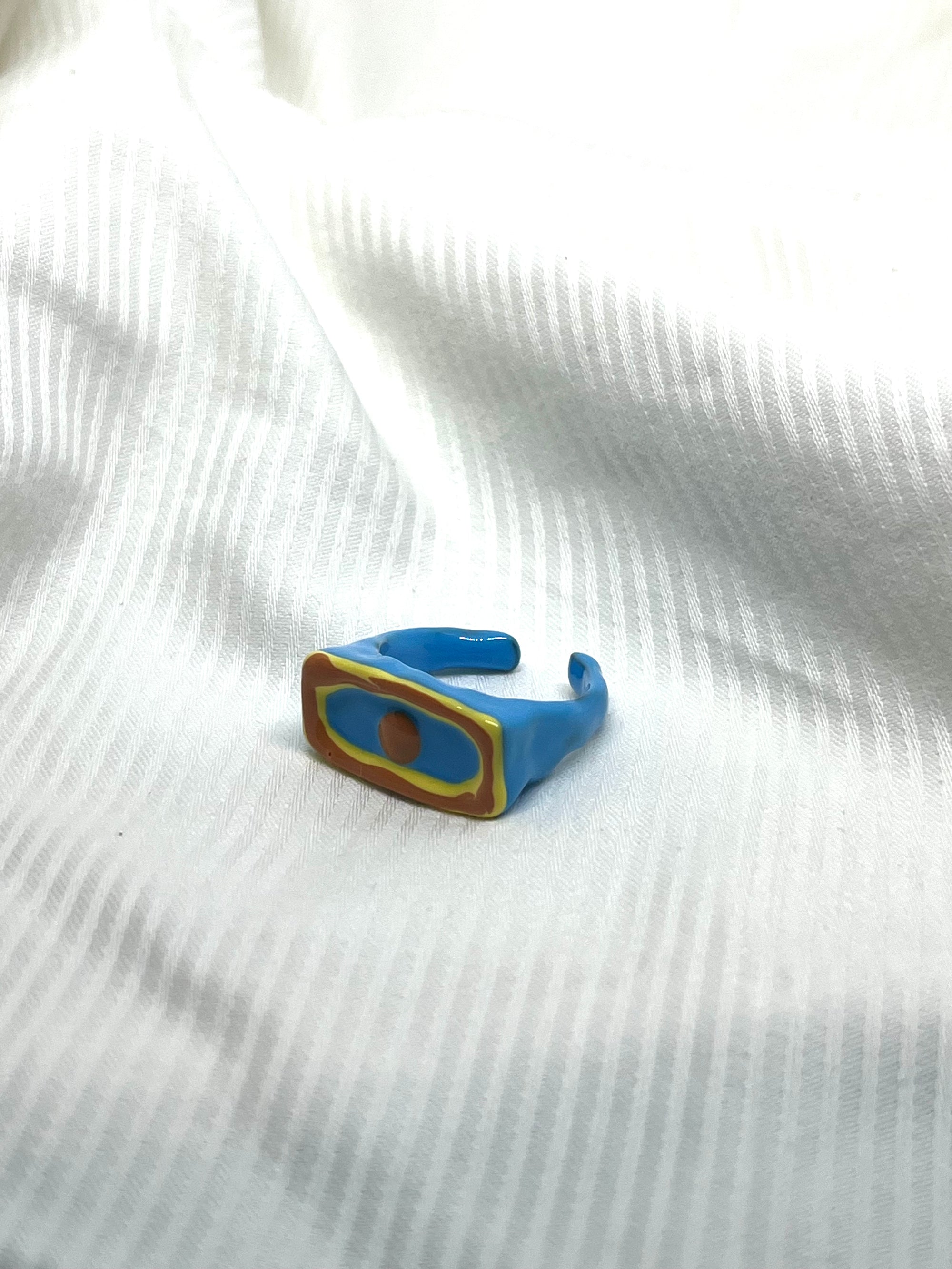 ARETHA BLUE RING