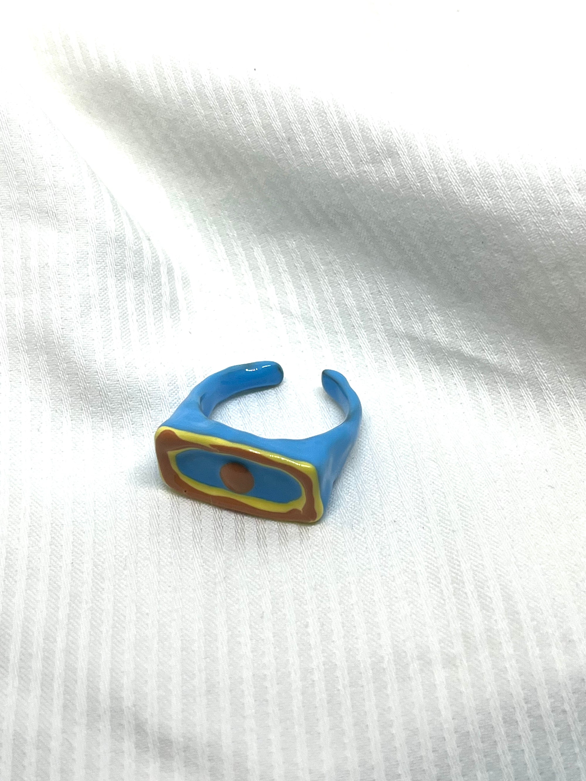 ARETHA BLUE RING