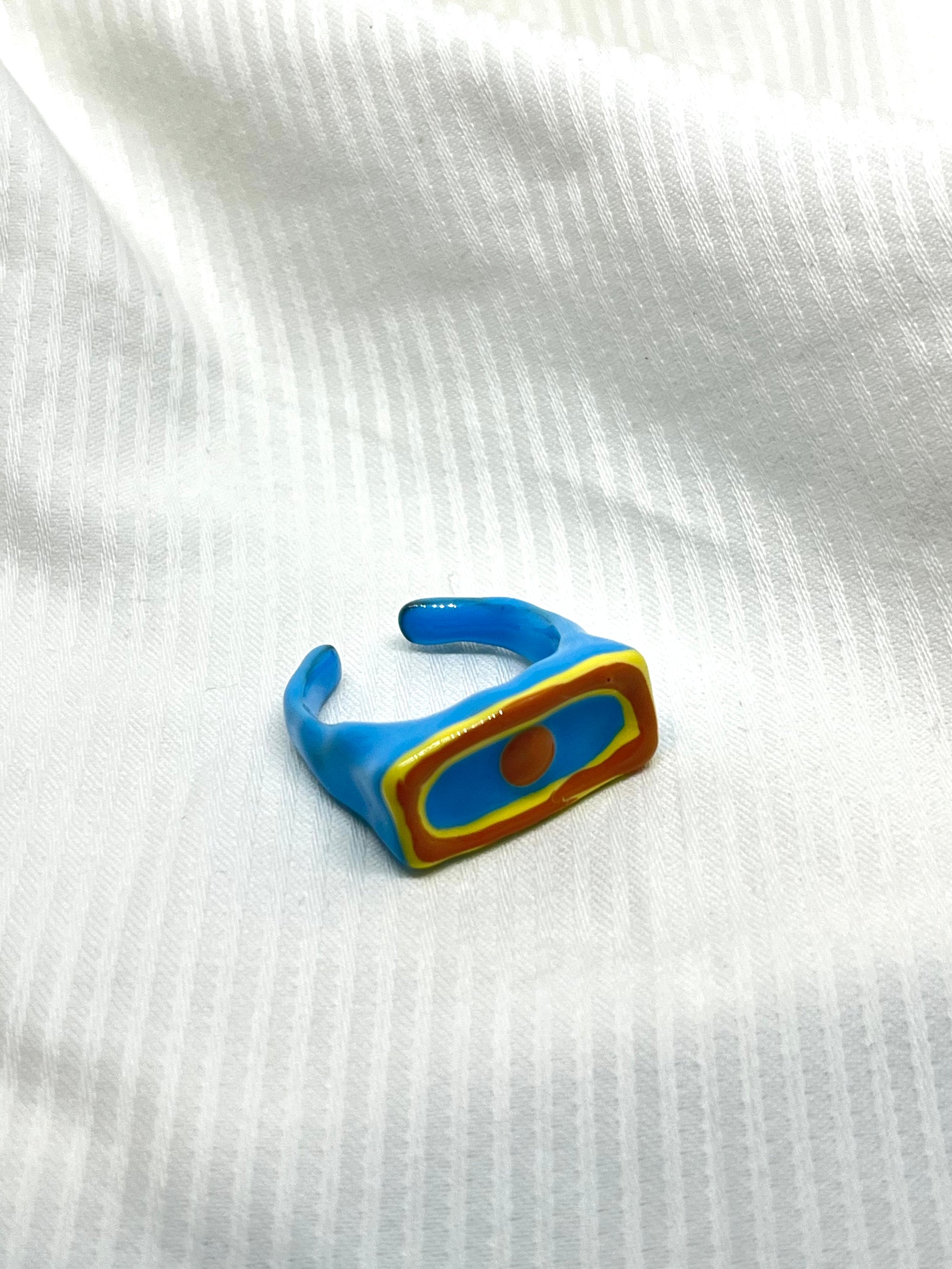 ARETHA BLUE RING