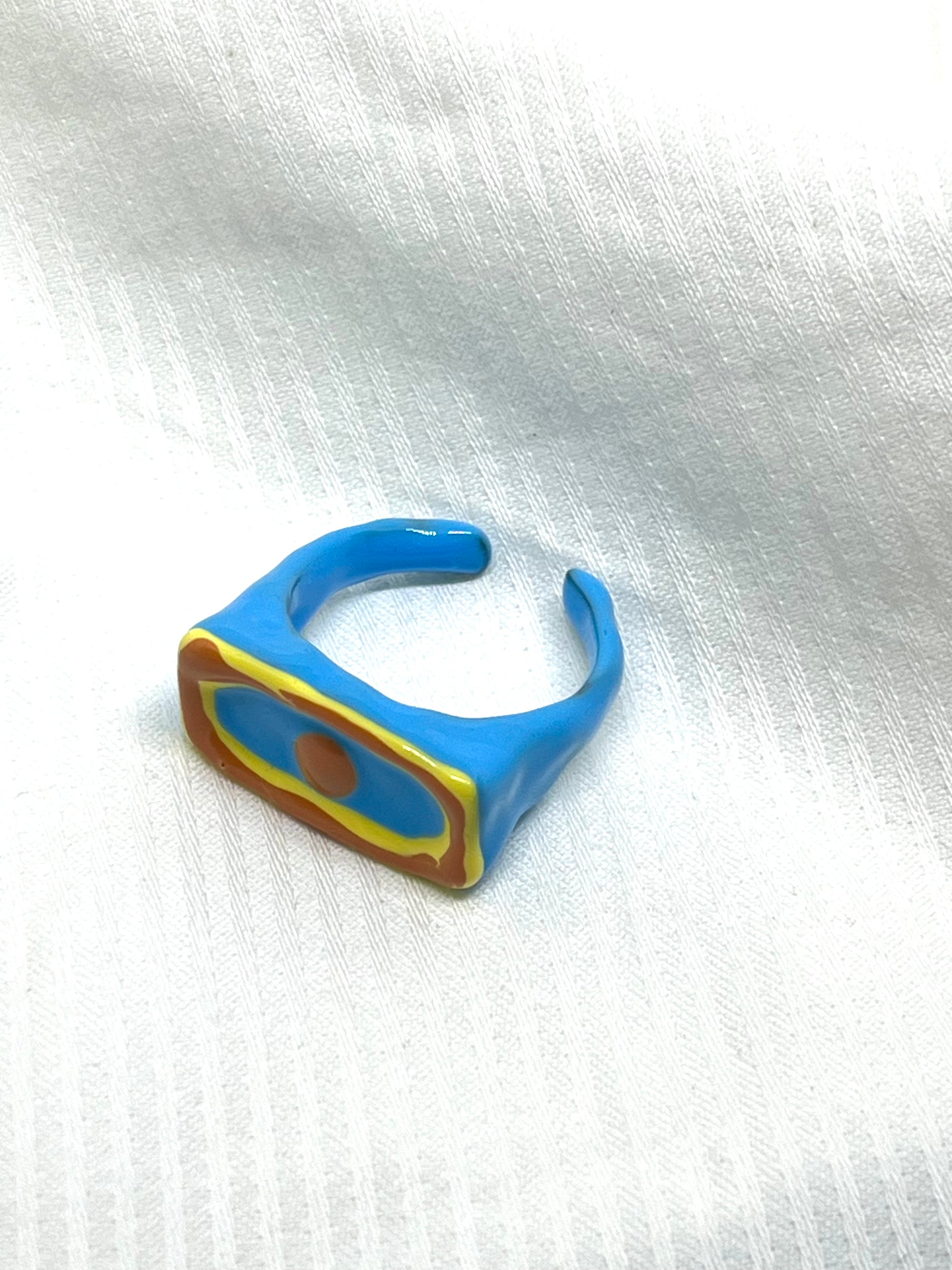 ARETHA BLUE RING