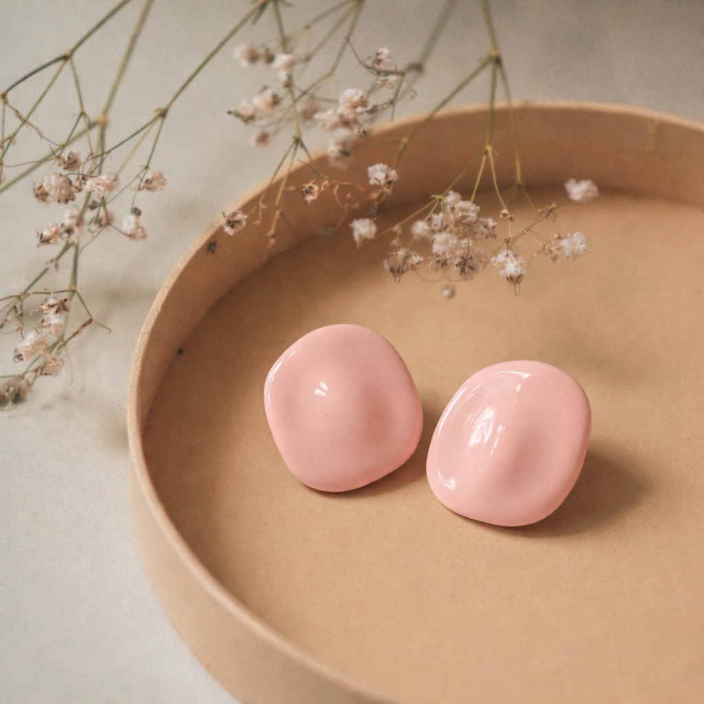 Blush Glow Studs